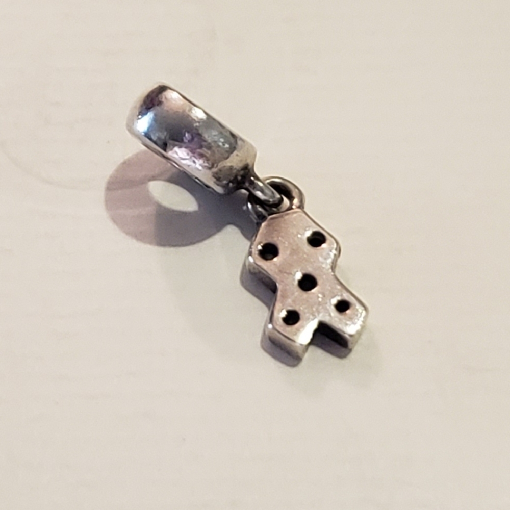 Authentic Pandora Cancer Ribbon charm - Picture 2 of 3